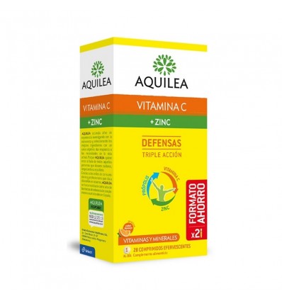 Aquilea Vitamina C Zinc 28 Comprimidos