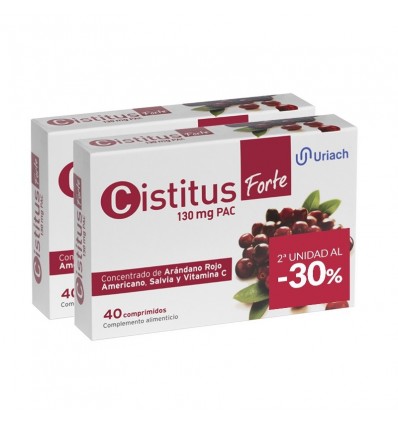 Cistitus Forte 40 Comprimidos + 40 Comprimidos Duplo Promocion