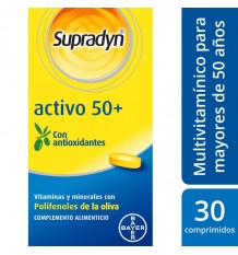 Supradyn Activo 50+ Antiox 30 comprimidos