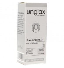 Unglax Scrub Removedor de cutícula Esfoliante 10ml