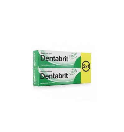 Dentabrit Fluor Creme dental Duplo 125ml+125ml