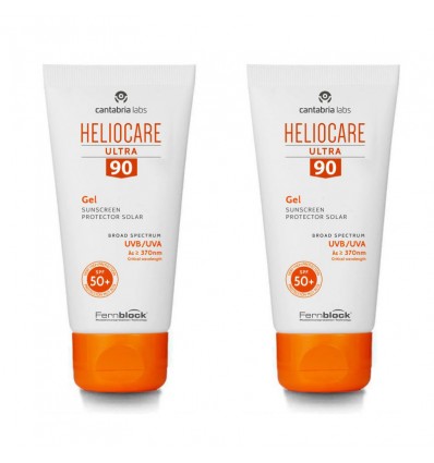 Heliocare 90 Ultra Gel 50 ml + 50ml Duplo Promocion Heliocare 90 Ultra Gel 50 ml + 50ml Duplo Promocion
