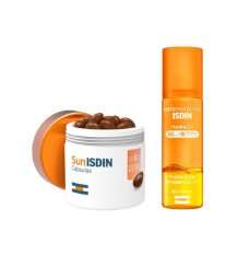 Isdin Pack Hydro Oil SPF30 200ML + Sunisdin 30 Capsules