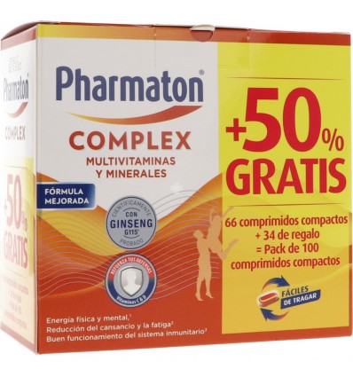 Pharmaton Complex 100 Comprimidos