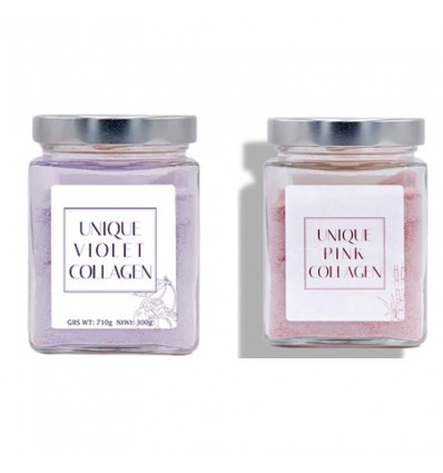 Pack Duplo Unique Pink collagen + Violet Collagen 