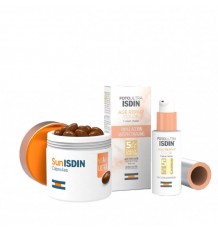 Isdin Pack Sunisdin Capsulas 30 Comprimidos + FotoUltra Age Repair Fusion Water Color SPF 50 50ml