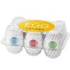 Tenga Egg Huevo Masturbador Easy Beat 6 Unidades Variadas