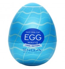 Tenga Egg Huevo Masturbador Wavy II Cool Edition