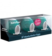 Satisfyer Huevo Masturbador Naughty Pack Tres