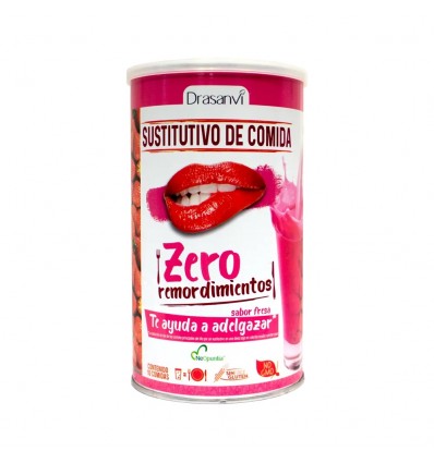 Batido Sustitutivo Fresa 520 g Zero Remordimientos