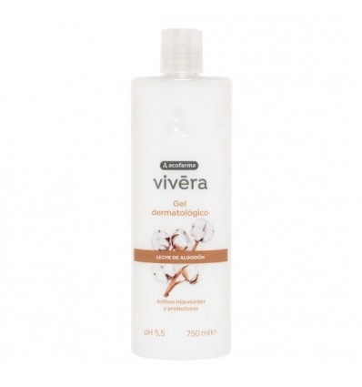 Vivera Gel de Baño Leche Algodon 750 ml Vivera Gel de Baño Leche Algodon 750 ml