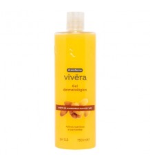 Vivera Gel de Baño Aceite Almendras Miel 750ml