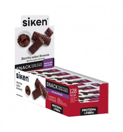 Siken Form Snack Barrita Brownie 36g Expositor 24 Unidades