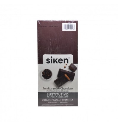 Siken Barrita Sustitutiva Chocolate 44 g Expositor 24 Unidades