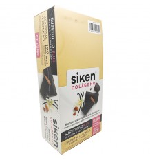 Siken Substitute Bar Collagen Vanilla with almonds Exhibitor 24 units