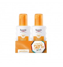 Eucerin Sun crianças Spf50 Spray 200ml + 200ml Duplo promoção