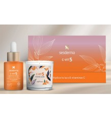 Sesderma C Vit 5 5 soro lipossomado 30ml + vela Aromatica