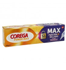 Corega Max Fijacion + Sellado Sabor Menta 40g