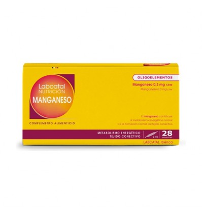 Labcatal 10 Manganeso 28 Ampollas Labcatal 10 Manganeso 28 Ampollas
