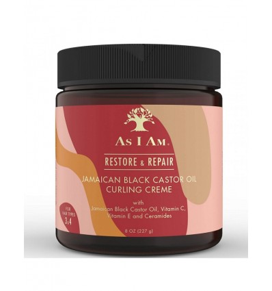 As I Am Jamaican Black Castor Oil Curling Cream 227g