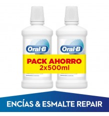 Rince-bouche Oral B Encias Réparation de l'émail 500ml+500ml Duplo Promotion