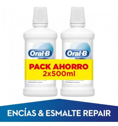 Oral B Colutorio Encias Esmalte Repair 500ml+500ml Duplo Promocion Oral B Colutorio Encias Esmalte Repair 500ml+500ml Duplo Promocion