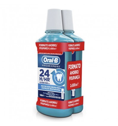 Oral B Professional Protection Mouthwash 500ml + 500ml Duplo Promotion