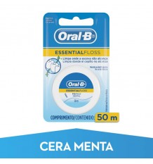 Oral B Essential Floss Seda Dental Menta 50m