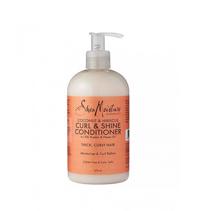 Shea Moisture Coconut & Hibiscus Curl & Shine Conditioner 384ml