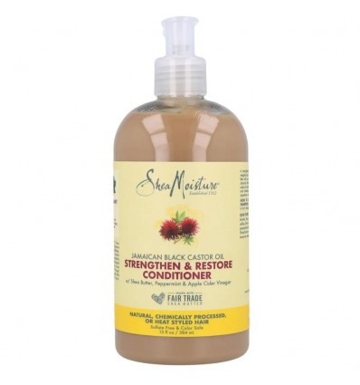 Shea Moisture Restorative stärkender Conditioner Jamaikanisches schwarzes Rizinusöl 384 ml