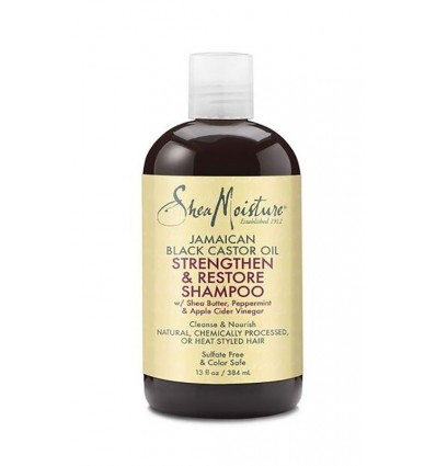 Shea Moisture Jamaican Black Castor Oil Strengthen & Restore Shampoo 384 ml