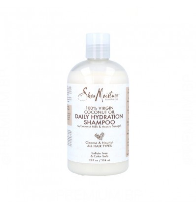 Shea Moisture 100% Virgin Coconut Oil Hydration Champu 384 ml