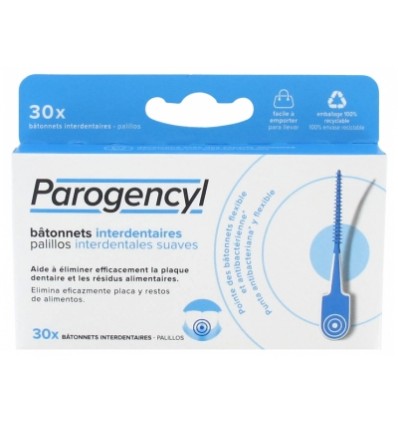 Parogencyl Palillos Interdentales Suaves 30 Unidades Parogencyl Palillos Interdentales Suaves 30 Unidades