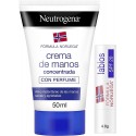 Neutrogena Crema de Manos 50 ml + Labial Spf20