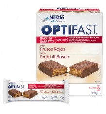 Optifast Red Fruit Bars 6 units