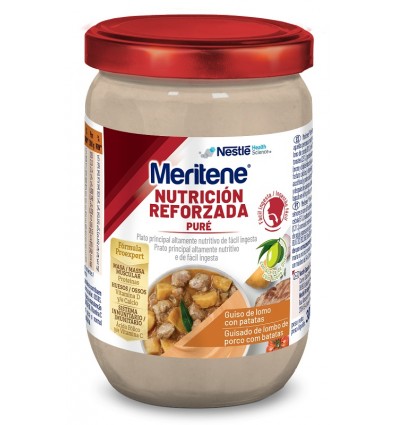 Meritene Nutricion Reforzada Pure Guiso de Lomo con patatas Tarro 300g Meritene Nutricion Reforzada Pure Guiso de Lomo con patatas Tarro 300g