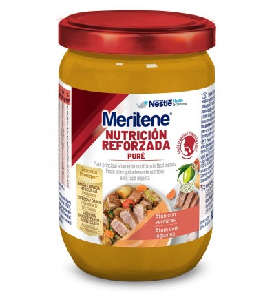 Meritene Nutrición Reforzada Puré Atún con verduras Tarro 300g Meritene Nutrición Reforzada Puré Atún con verduras Tarro 300g