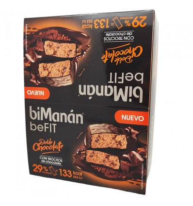 Bimanan Befit Barra Dupla Chocolate 20 Peças Expositor