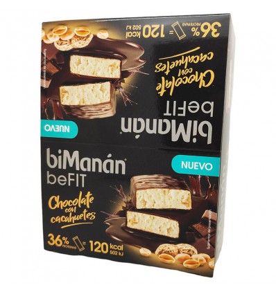Bimanan Befit Barrita Chocolate Con Cacahuetes 20 Unidades Expositor