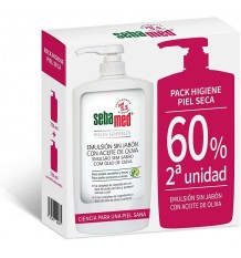Sebamed Emulsion Without Soap, Olive Oil 750 ml Double Pack