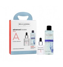 Bella Aurora avançado impulsionador AHA + solução micelar 200ml Pacote presente