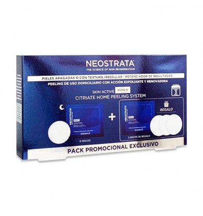 Neostrata Skin Active Repair Citriate Home Peeling System 6 Discos + 3 Discos Pack