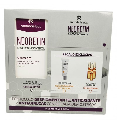 Neoretin Gelcreme spf50 40ml + Depigmentierungsprotokoll