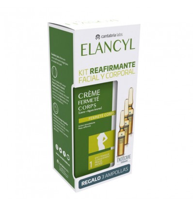 Elancyl Firming Facial and Body 200 ml + Gift Ampoules Endocare Tensage Pack
