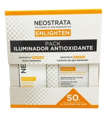 Neostrata Enlighten Serum Iluminador 30ml + Contorno de ojos 15 ml Pack Promocion