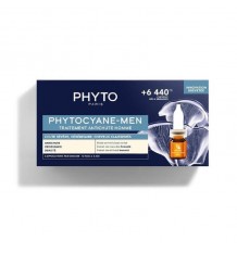 Phytocyane Men tratamento anti-queda progressiva 12 ampolas 5ml
