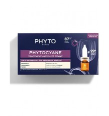 Phytocyane tratamento Anticaida mulher Progressive 12 ampolas 5 ml