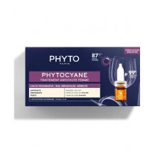 Phytocyane Tratamiento Anticaida Mujer Progresive 12 Ampollas 5 ml