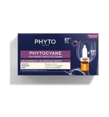 Phytocyane Tratamiento Anticaida Mujer Progresive 12 Ampollas 5 ml
