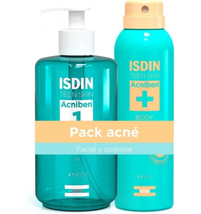 Acniben Limpiador Matificante 400 ml + Body Spray 150 ml Acniben Limpiador Matificante 400 ml + Body Spray 150 ml